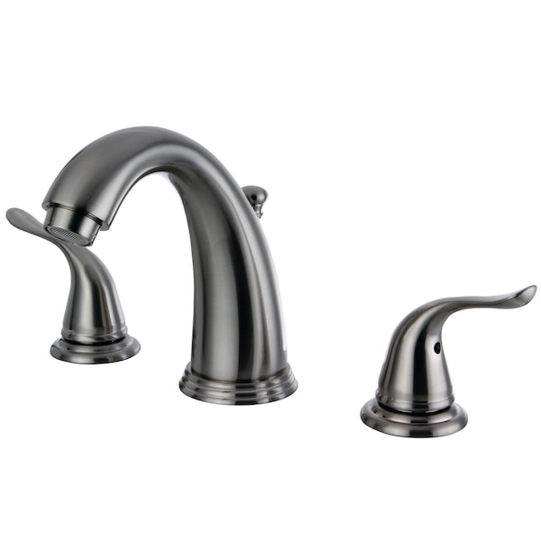 8" Widespread Bathroom Faucet, Brushed Nickel